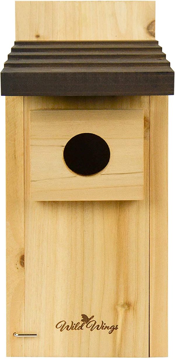 Wild Wings WWCH3 Cedar Blue Bird Box House - Image 2