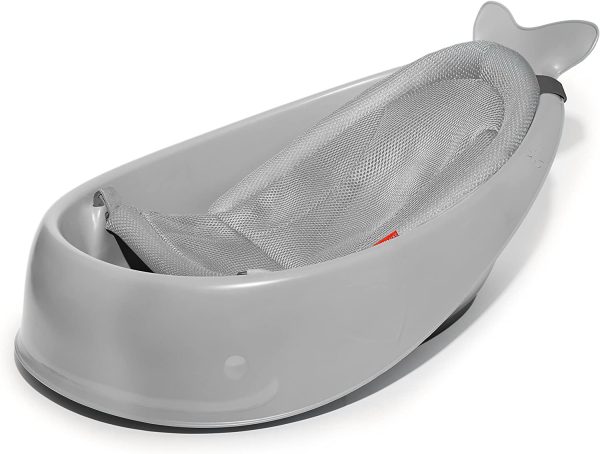 Skip Hop Moby 3 in 1 Baby And Toddler Bath Tub , Grey