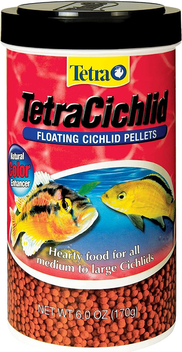 Tetra Floating Pellets Fish Food for all Medium to Large Cichlids 170G - Image 5