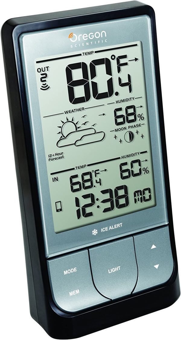 Oregon Scientific BAR218HG WeatheratHome Wireless Weather Station with Thermometer - Image 3