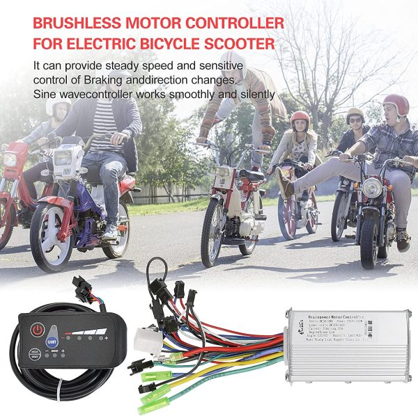 Staright Display Panel Brushless Controller Kit for Electric Bicycle Scooter - Image 9