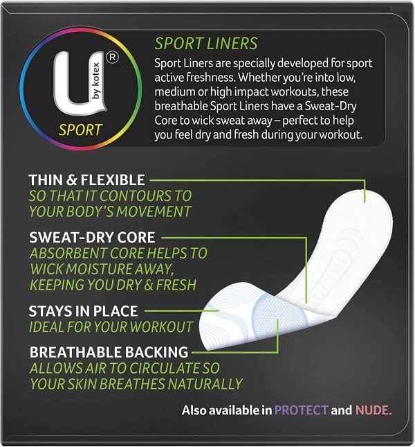 U by Kotex Sport Liners 240 Pack - Image 4