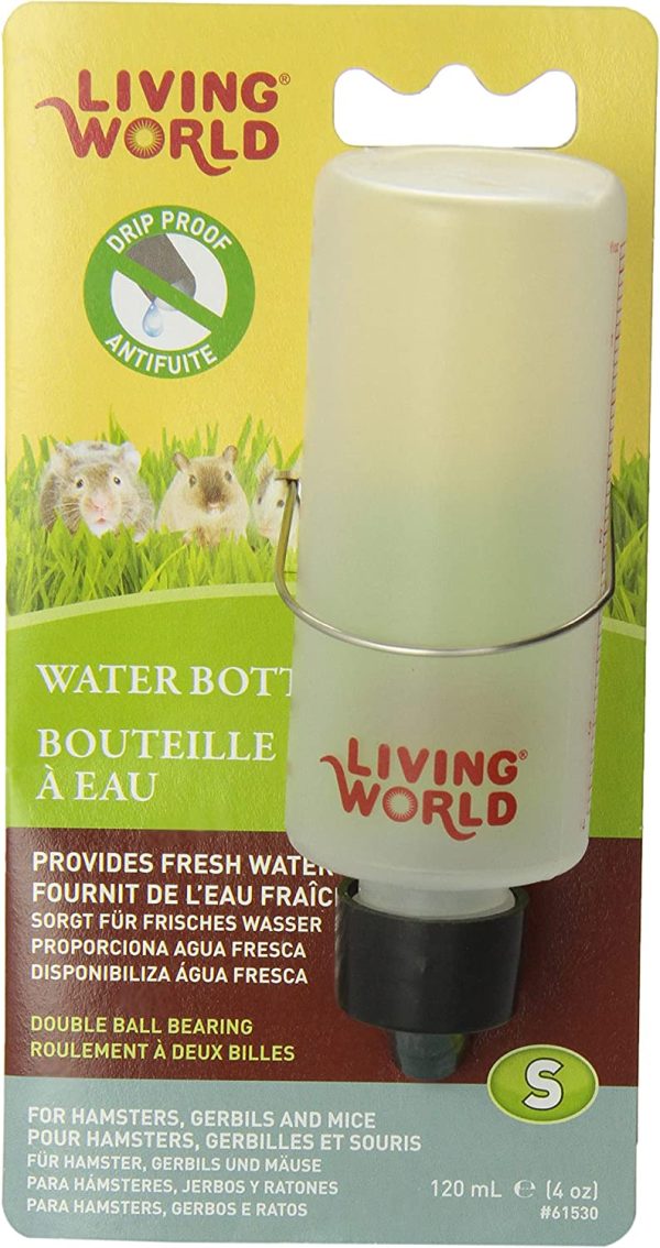 LIVING WORLD 61530 Drinking Water Bottle 120 ml Capacity, Small - Image 3