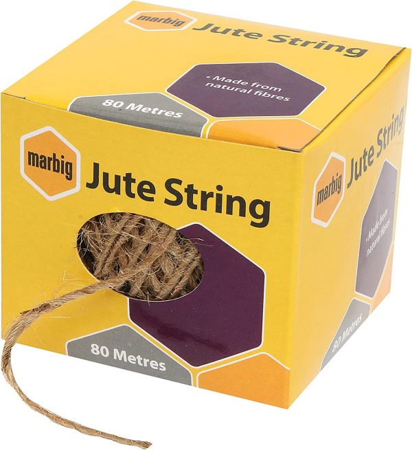 MARBIG(R) 845801 Jute String 80m Brown