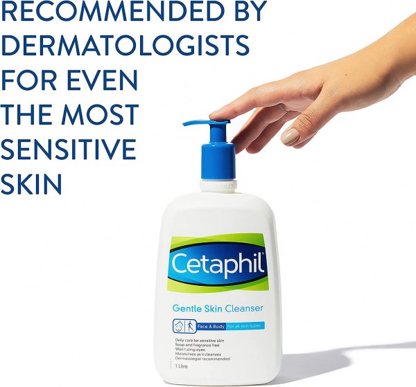 Cetaphil Gentle Cleanser, 1L - Image 7