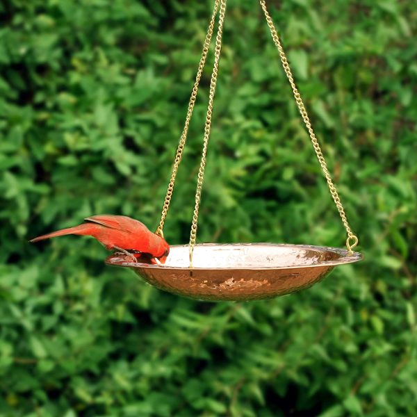 Good Directions BBH Pure Copper Hanging Bird Bath - Image 6