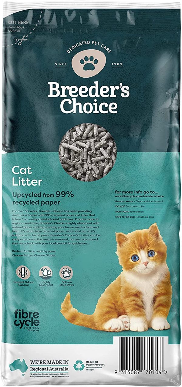 Breeders Choice Cat litter, 30L