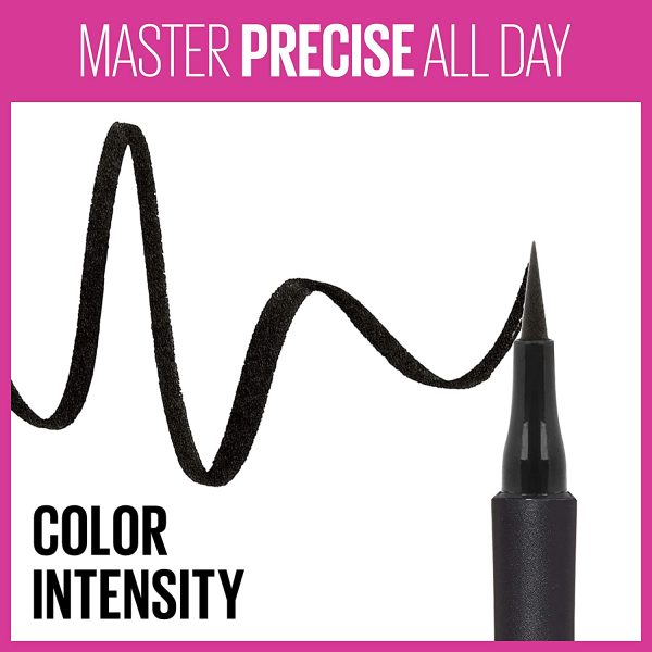 Maybelline Master Precise Liquid Eyeliner - Blackest Black,4.5g