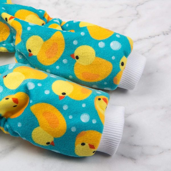 CuteBone Dog Pajamas Yellow Ducks Dog Apparel Dog Jumpsuit Pet Clothes Pajamas Coat - Image 5