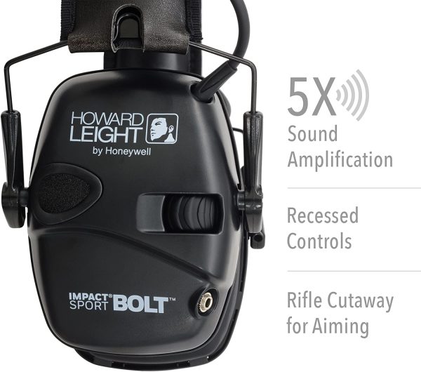 Howard Leight Impact Sport Bolt Digital Electronic Shooting Earmuff - Image 4