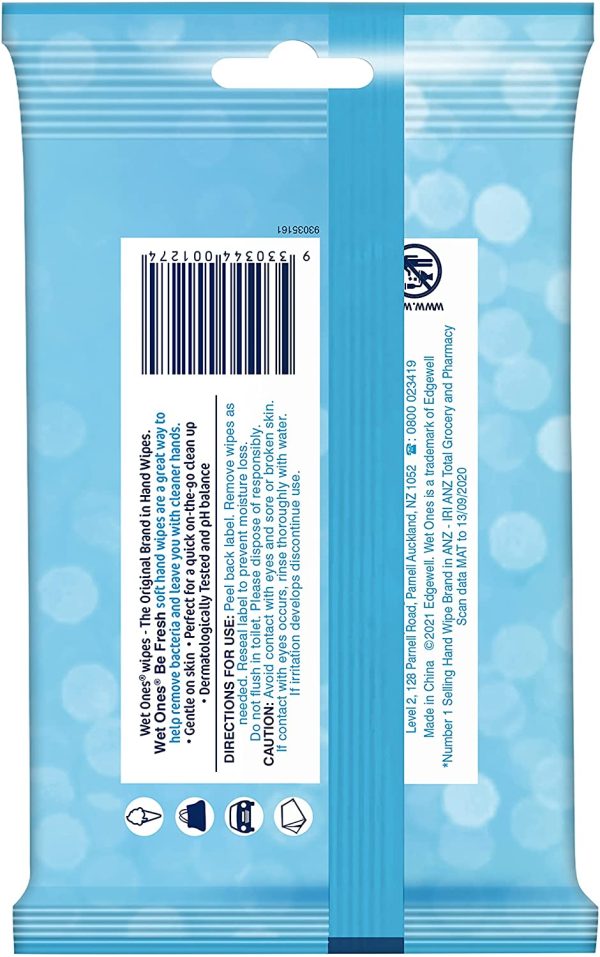 Wet Ones Be Fresh Travel Pack, 15 Wipes - Image 2