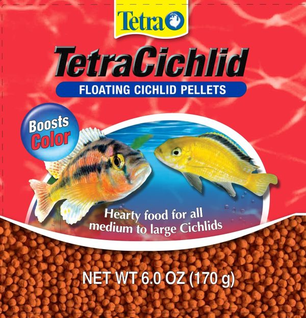 Tetra Floating Pellets Fish Food for all Medium to Large Cichlids 170G - Image 3