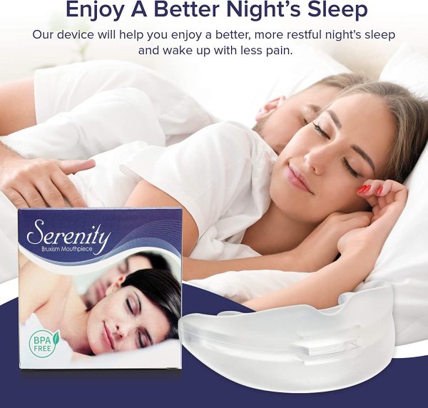 Serenity Bruxism Night Sleep Aid Mouthpiece Boil and Bite Guard - Image 2