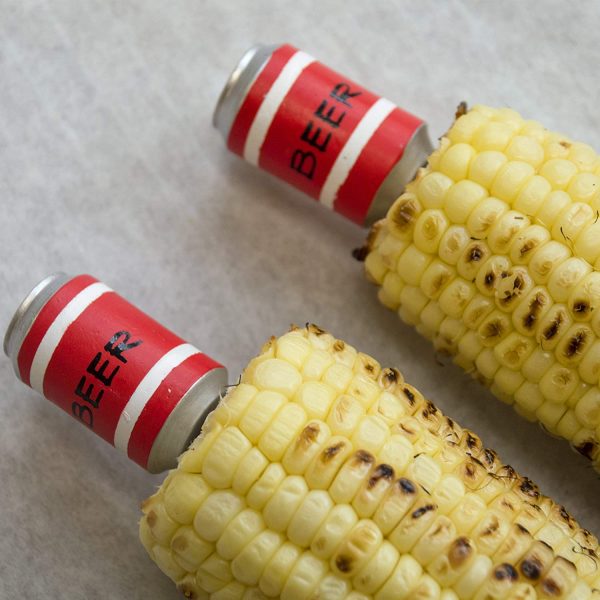 Charcoal Companion CC5155 Corn Holders (Set of 4), Beer