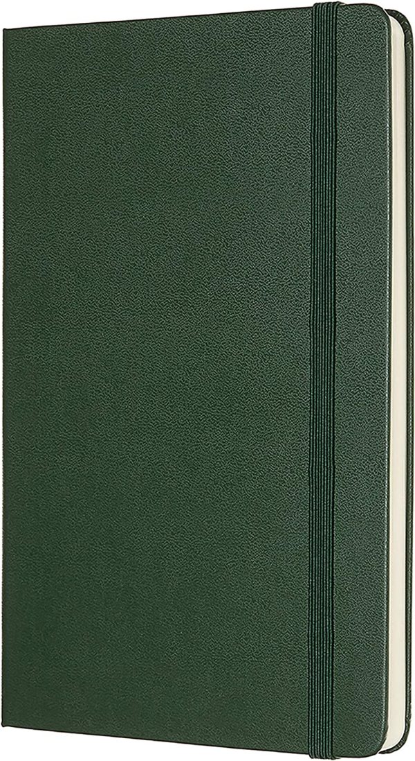 Moleskine - Classic Hard Cover Notebook - Dot Grid - Large - Myrtle Green - Image 2