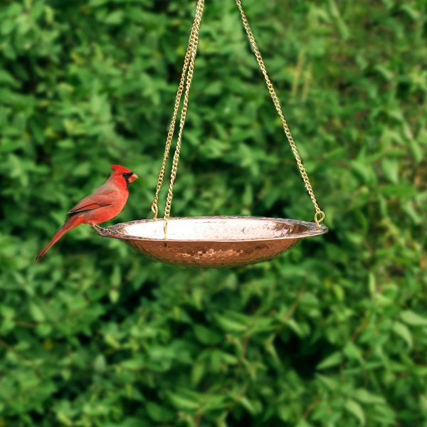 Good Directions BBH Pure Copper Hanging Bird Bath - Image 5