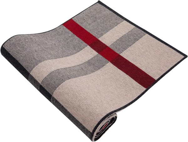 Lallier Men's Merino Wool Scarf, Long Winter Neckwear with Gift Box - Image 2