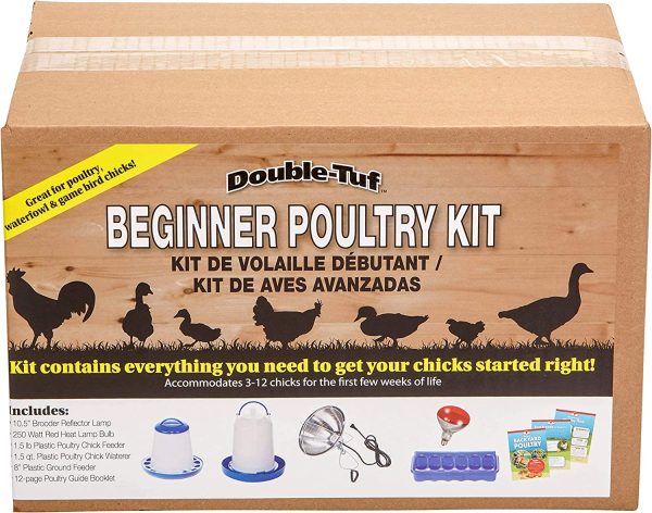 Double-Tuf Chicken and Poultry Starter Kit Beginner Poultry Kit (Books and Accessories) (Item No. DTBPKIT)