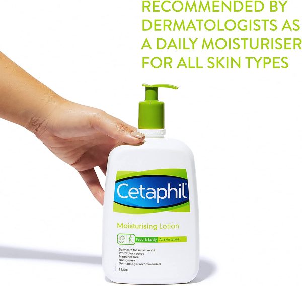 Cetaphil Moisturising Lotion for All Skin Types, 1L