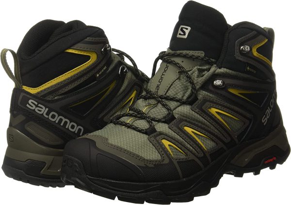 SALOMON Mens X Ultra 3 Mid GTX Black