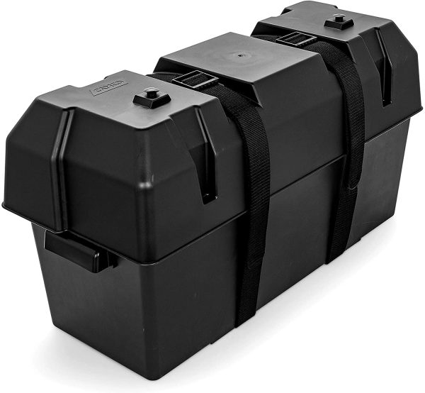 Camco Heavy Duty Battery Box with Straps and Hardware - Image 2