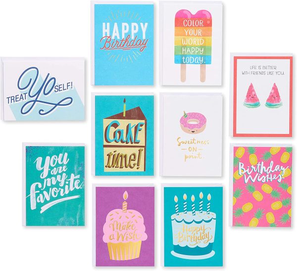 Deluxe Kids Birthday Card Assortment (40-Count) - Image 6