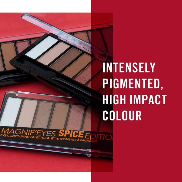 Rimmel London Magnif'Eyes Eyeshadow Palette, Spice Edition - Image 2