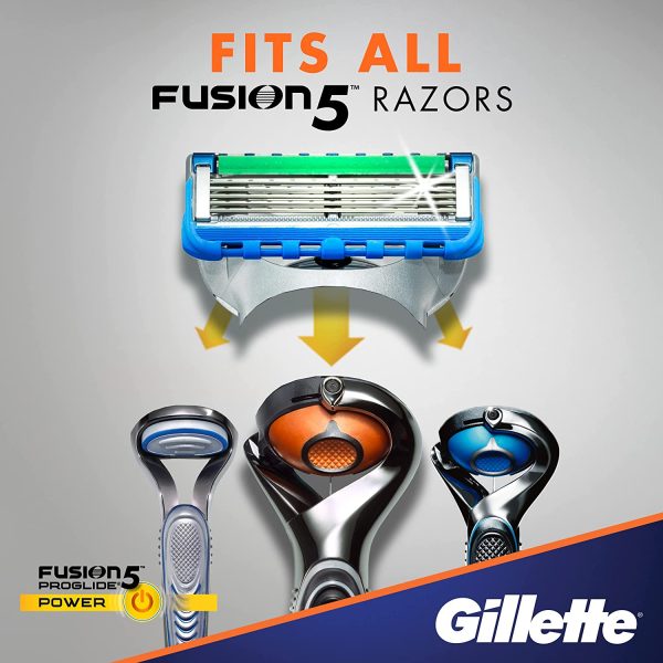 Gillette Fusion ProGlide Power Men's Razor Blades Refill Cartridges, 4 Pack - Image 5