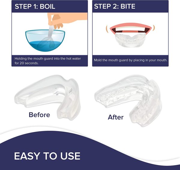 Serenity Bruxism Night Sleep Aid Mouthpiece Boil and Bite Guard - Image 6