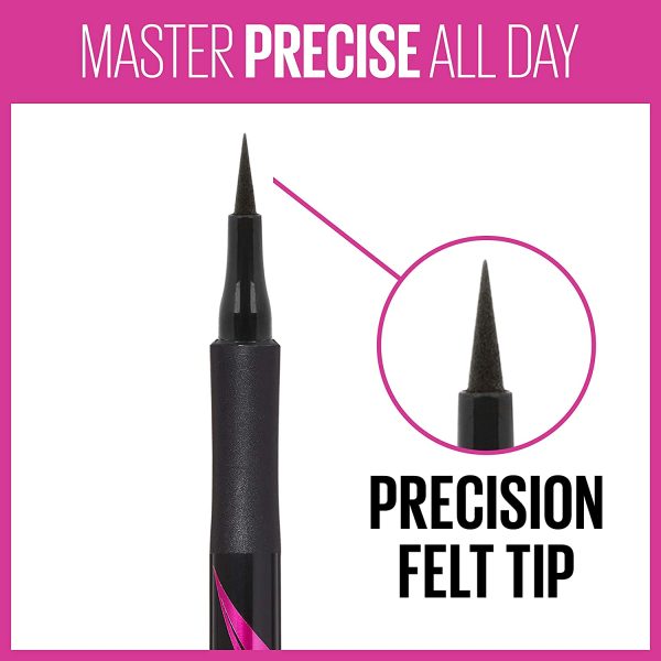 Maybelline Master Precise Liquid Eyeliner - Blackest Black,4.5g - Image 7