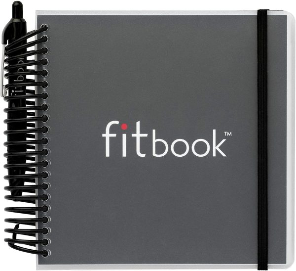 Fitlosophy Fitbook: Fitness Journal and Planner for Workouts, Weight Loss and Exercise, Black Single (12-Week) - Image 2