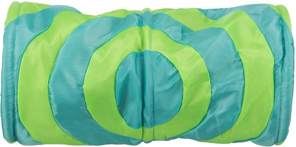 Trixie Cushy Plush Play Tunnel, 15 x 35 cm, Green