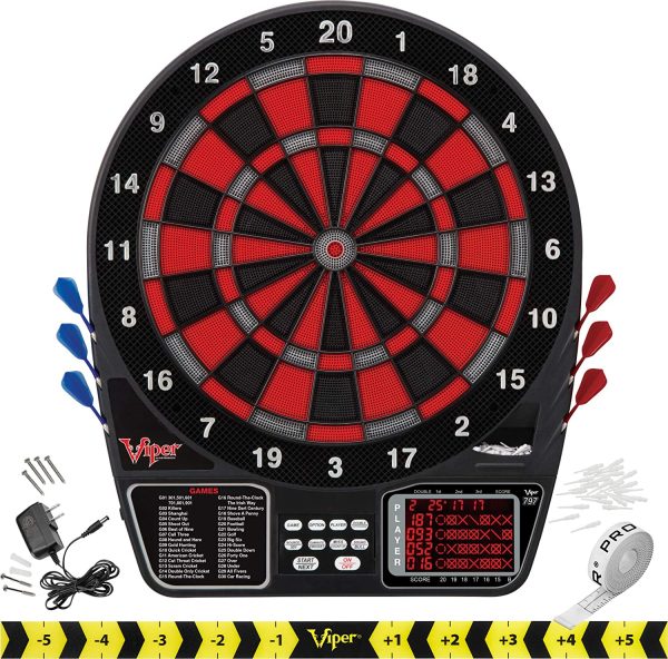 Viper 797 Electronic Soft Tip Dartboard