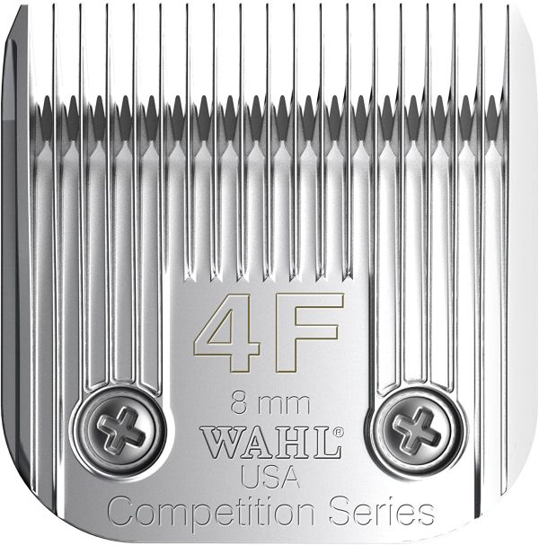 Wahl Professional Animal #4F Extra Full Coarse Competition Series Detachable Blade with 5/16-Inch Cut Length (#2375-100) - Image 4