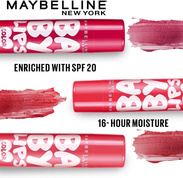 Maybelline Baby Lips Loves Colour Lip Balm - Berry Crush ,12 hour moisture,4g - Image 5