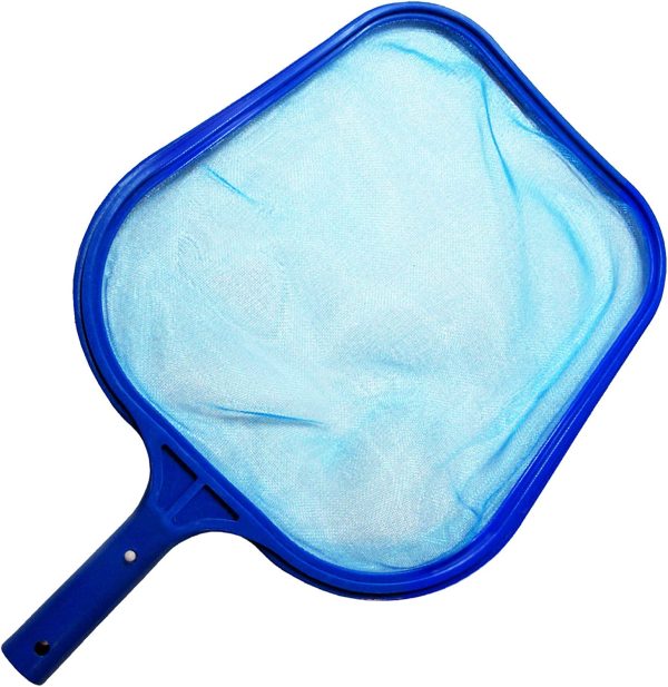 Greenerever Pool Skimmer Net | Hot Tub Spa Leaf Cleaner Net | Swimming Pool Skimmer Cleaning Net | Plastic Framed Fine Mesh Net | Easily Removes Leaves, Debris from Pools, Ponds, Spas, Hot Tubs