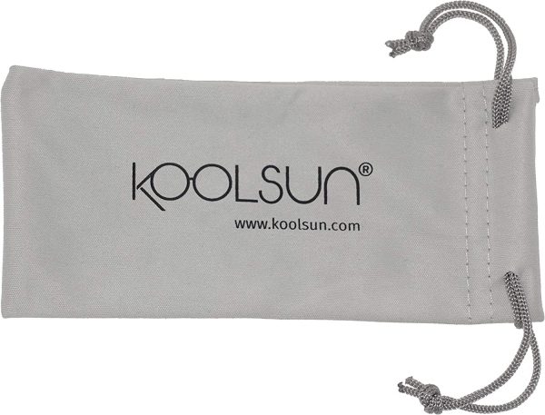 Koolsun Wave Sunglasses for 1-5 Years Kids, Bleached Aqua (WABA001)