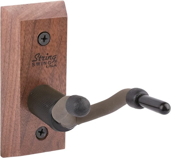 String Swing Hardwood Home & Studio Hanger - for Small Violins - Black Walnut - Image 2