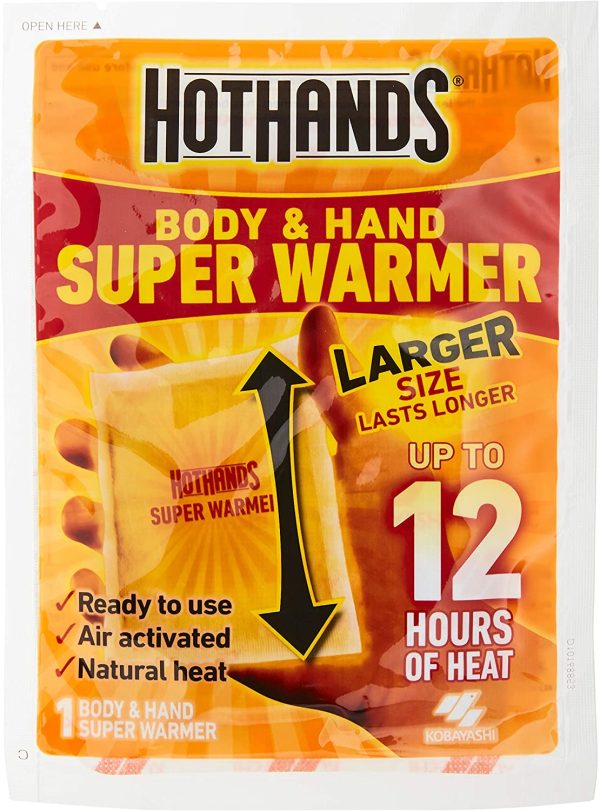 HOTHANDS Super Air Activated Hand Warmer Up to 12 Hours of Heat, 5 Count (Pack of 1) - Image 6