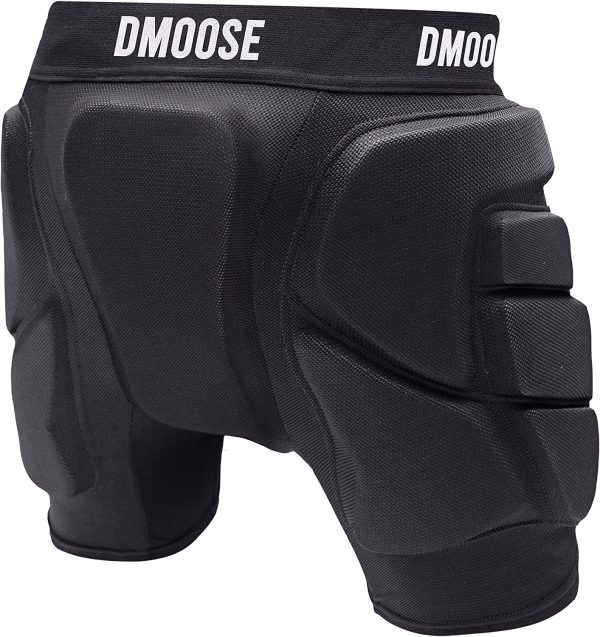 DMoose Protective Padded Shorts-Snowboard Butt Pads-Ski, Skate?CTailbone Hip Pads - Image 6