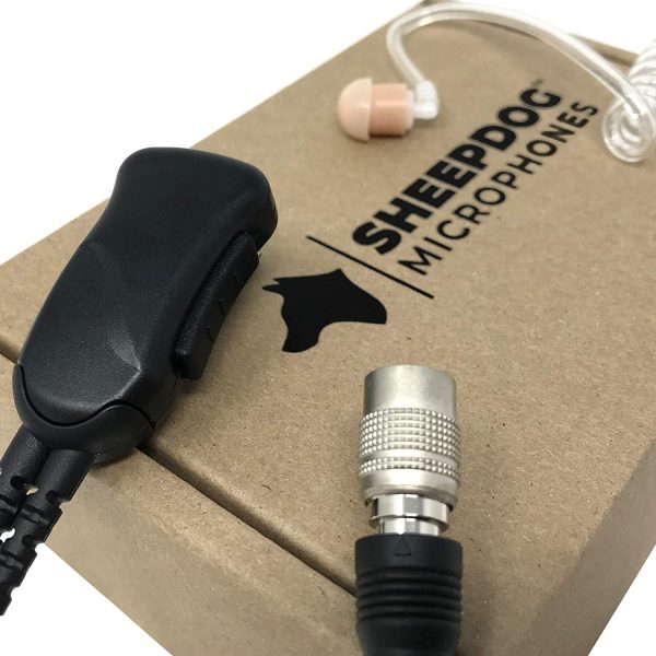 Sheepdog Quick Disconnect Police Lapel Mic, Compatible with Harris XG25 XG75 XG15 P5300 P5400 P5500 and P7300 Series, Law Enforcement Earpiece Headset - Image 7