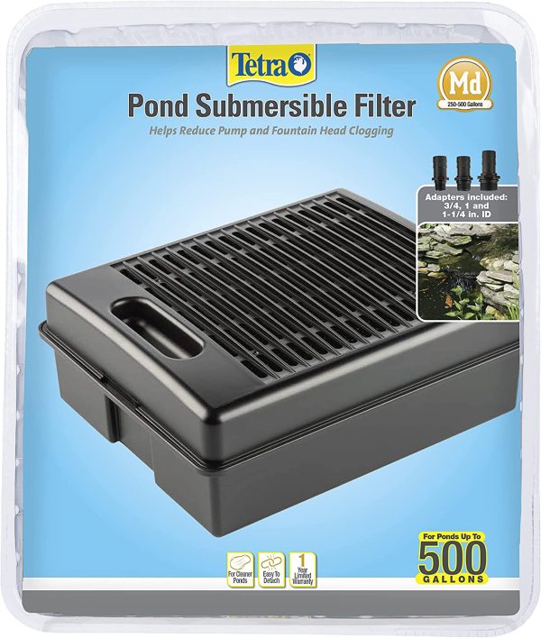 TetraPond Submersible Flat Box Filter, for 250 to 500 Gallon Ponds - Image 6