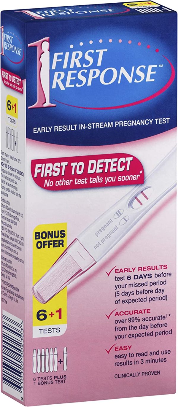 First Response Pregnancy Instream 6+1 Test - Image 4