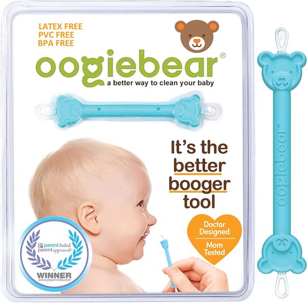 oogiebear - Nose and Ear Gadget. Safe, Easy Nasal Booger and Ear Cleaner for Newborns and Infants. Dual Earwax and Snot Remover. - Image 4