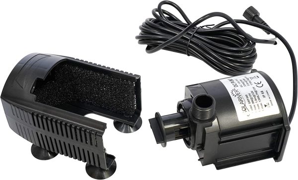 Solariver Solar Water Pump Kit - 680 L/Hr - Submersible Water Pump with Adjustable Flow, 12 Watt Solar Panel for Sun Powered Fountain, Pond Aeration, Aquaculture, Hydroponics (NO Battery, Daytime Operation Only) - Image 2