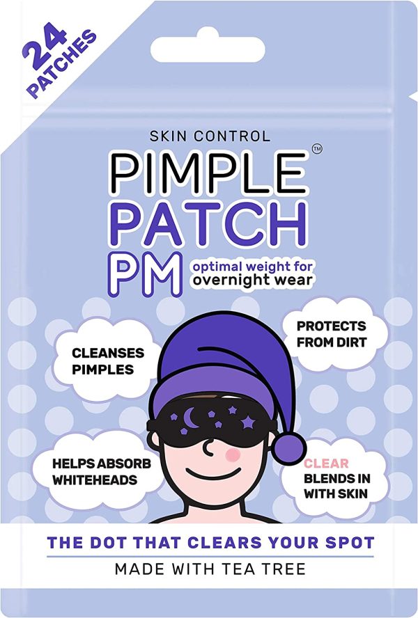 Skin Control Pimple Patch PM Nightime Pack, 24 count