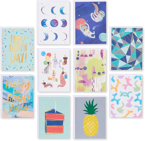 Deluxe Kids Birthday Card Assortment (40-Count) - Image 2