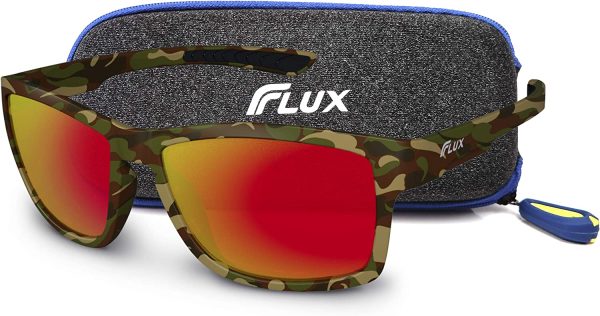 FLUX FX21 Polarized Sports Sunglasses for Men and Women UV400 Protection Active Lifestyles - Image 7