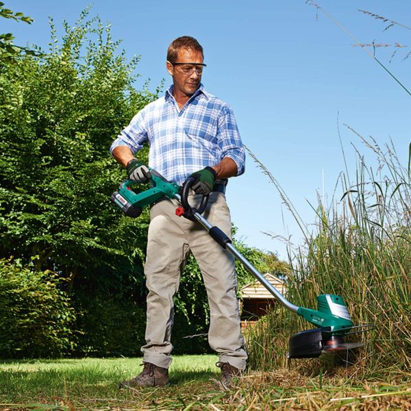 Bosch Cordless Line Trimmer Advanced Grass Cut 36 (Without Battery, 30 cm Cutting Diameter, 36 Volt System, in Box) - Image 5