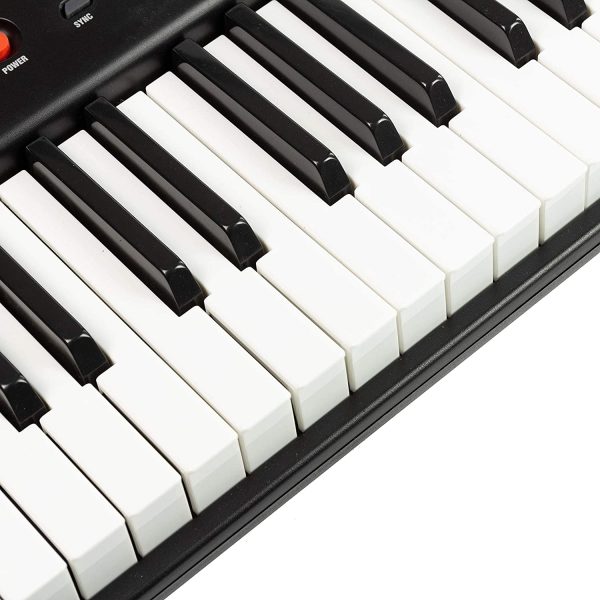 RockJam RJ361 61 Key Keyboard Piano with Sheet Music Stand Piano Note Sticker Power Supply and Simply Piano Application - Image 10